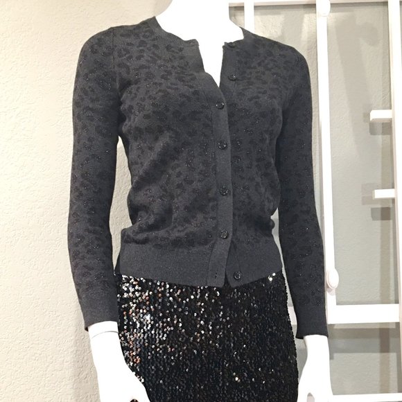 Leopard Cardigan | Loft - Picture 1 of 7